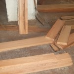 Intérieur de la menuiserie