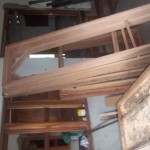 Intérieur de la menuiserie