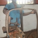 Intérieur de la menuiserie