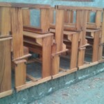 Fabrication Des Bancs Et Cercueils