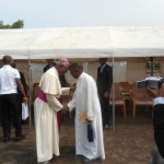 Inauguration du centre de santé mgr léonard à kinkole