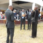 Inauguration du centre de santé mgr léonard à kinkole