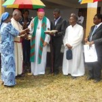 Inauguration du centre de santé mgr léonard à kinkole