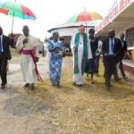 Inauguration du centre de santé mgr léonard à kinkole