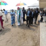 Inauguration du centre de santé mgr léonard à kinkole