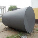 Réservoir d'eau (tank) du centre de santé mgr léonard