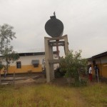 Réservoir d'eau (tank) du centre de santé mgr léonard
