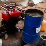 Construction métallique du lit du pont