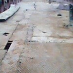 Construction métallique du lit du pont