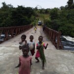 Construction métallique du lit du pont