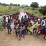 Construction métallique du lit du pont