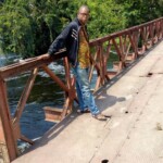 Construction métallique du lit du pont