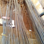 Chargement du matériel de construction