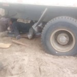 Transport du matériel de construction