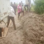 Transport du materiel de construction