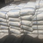 Chargement du matériel de construction