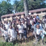 Élèves de l'école primaire Kimbulu