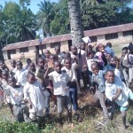 Élèves de l'école primaire Kimbulu