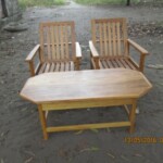 Fabrication des chaises et table pour salon