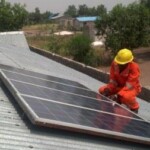 Installation des panneaux solaires au centre hospitalier monseigneur léonard à kinkole