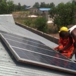 Installation des panneaux solaires au centre hospitalier monseigneur léonard à kinkole