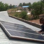 Installation des panneaux solaires au centre hospitalier monseigneur léonard à kinkole