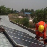 Installation des panneaux solaires au centre hospitalier monseigneur léonard à kinkole