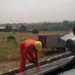 Installation des panneaux solaires au centre hospitalier monseigneur léonard à kinkole