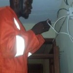 Installation des panneaux solaires au centre hospitalier monseigneur léonard à kinkole