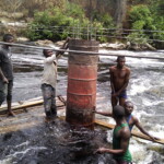 Emplacement d'un pilier