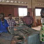 Intérieur de la menuiserie