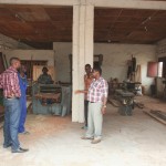 Intérieur de la menuiserie