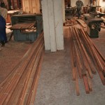 Intérieur de la menuiserie