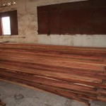 Intérieur de la menuiserie