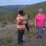 Visite de Madame Pitz et Abbé Robert au plateau