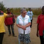 Visite de Madame Pitz et Abbé Robert au plateau