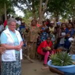 Visite de Madame Pitz et Abbé Robert au plateau