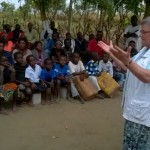 Visite de Madame Pitz et Abbé Robert au plateau