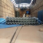 Matériel de construction de l'école primaire à Kimbulu (suite)