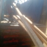 Matériel de construction de l'école primaire à Kimbulu (suite)