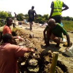 Travaux de réparation du pont de Shamwana (Kimbulu)