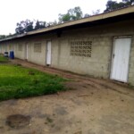 Travaux de construction de l'ecole primaire a Kimbulu