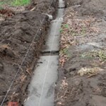 Construction de mur de la clôture de la concession du cpfo à kinkole