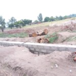 Construction de mur de la clôture de la concession du cpfo à kinkole
