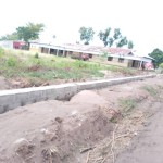 Construction de mur de la clôture de la concession du cpfo à kinkole
