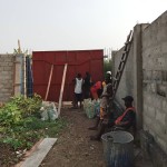 Fabrication des portes métalliques et placement de ces portes