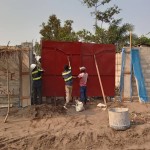 Fabrication des portes métalliques et placement de ces portes